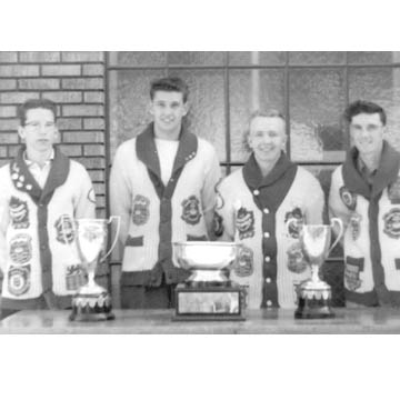 Bayne Secord 1955 Victor Sifton Canadian Schoolboy Championship Team