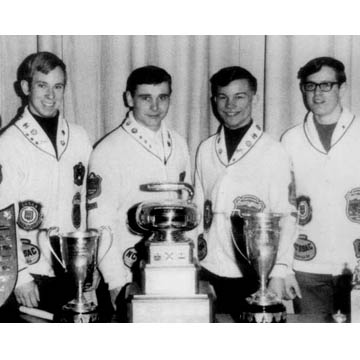 Bob Miller 1969 Pepsi Canadian Schoolboy Championship Team
