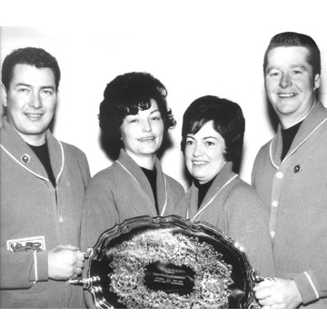 Larry McGrath 1971 Okeefe Canadian Mixed Championship Team