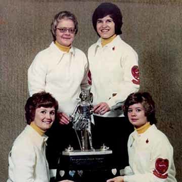 Emily Farnham 1974 Macdonald Lassie Canadian Womens Championship Team