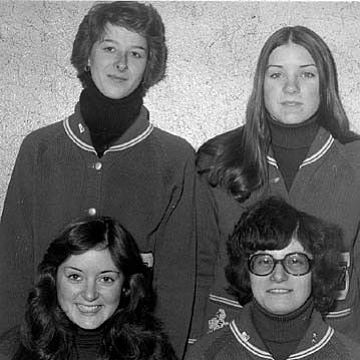 Patricia Crimp 1975 Canadian Girls Championship Team