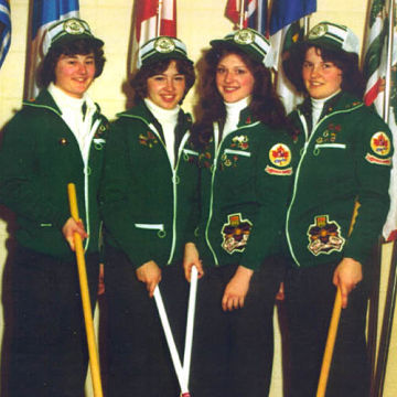 Denise Wilson 1979 Canadian Girls Championship Team