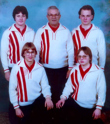 Jamie Schneider  1983 Pepsi Canadian Junior Mens Championship Team