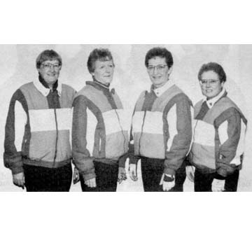 Sheila Rowan 1992 Canadian Senior Womens Championship Team