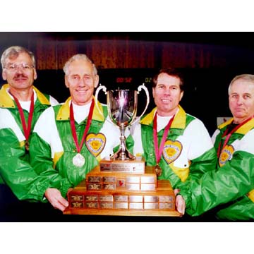 Gary Bryden 1998 Canadian Senior Mens Championship Team