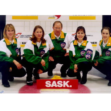 Stefanie Miller 2000 Karcher Canadian Junior Womens Championship Team