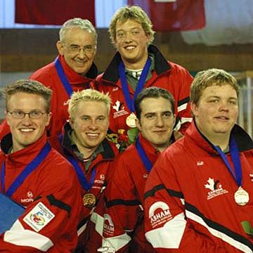 Steven Laycock 2003 Canadian & World Junior Mens Championship Team