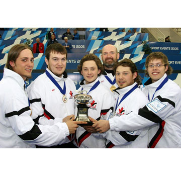 Kyle George 2005 Canadian & World Championship Junior Mens Team