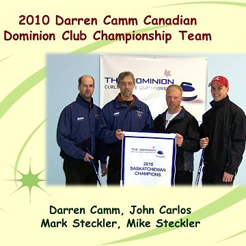 2010 Darren Camm Canadian Dominion Club Championship Team